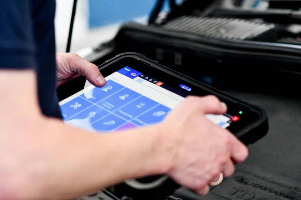 running engine diagnostics